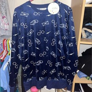 Harry potter print women’s pajama shirt